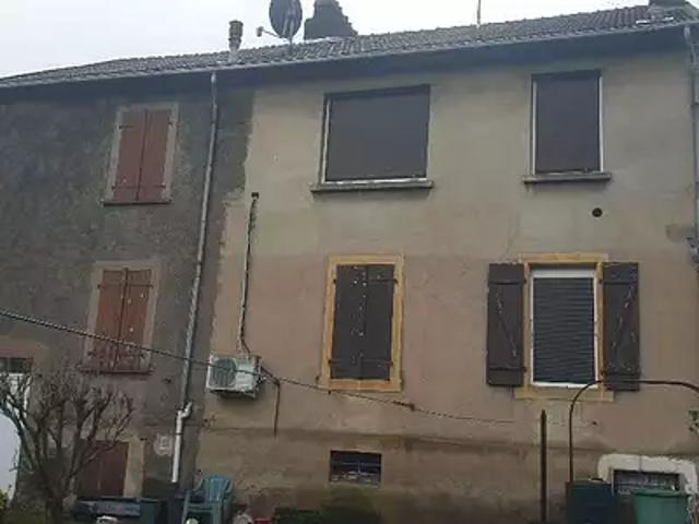 Florange 57190 Achat / Vente maison 4 pièces t4 jardin cave