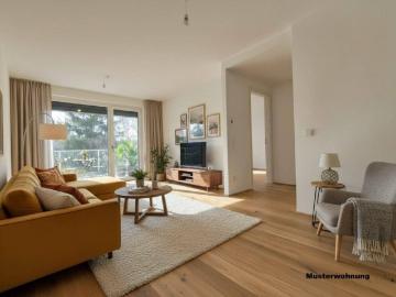 FLORIANI – Quartier am Tullnerfeld 2 Zimmer mit sonniger West Freifläche Hochwertige Ausstattung Bahnhof Tullnerfeld in der Nähe PROVISIONSFREI