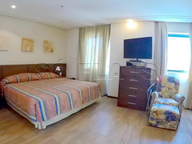 Flat Melia Jardim Europa disponível para venda com 30m², 01 dormitório e 01 vaga