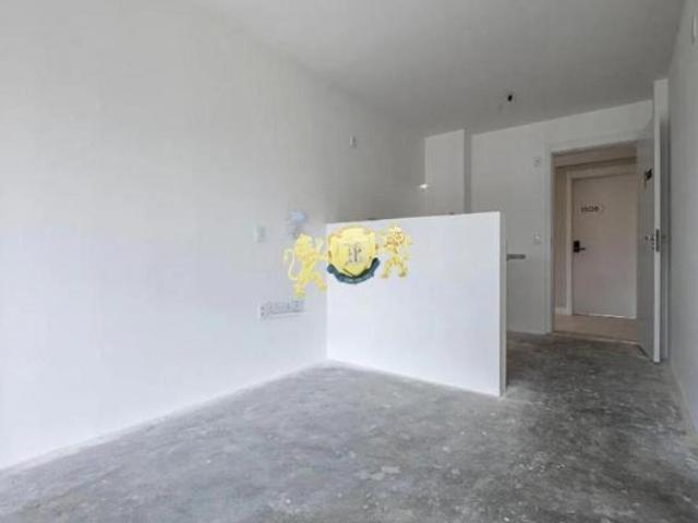 Flat mobiliado à venda no Paraíso| 44m² | 1 Dormitório | 1 Vaga de Garagem