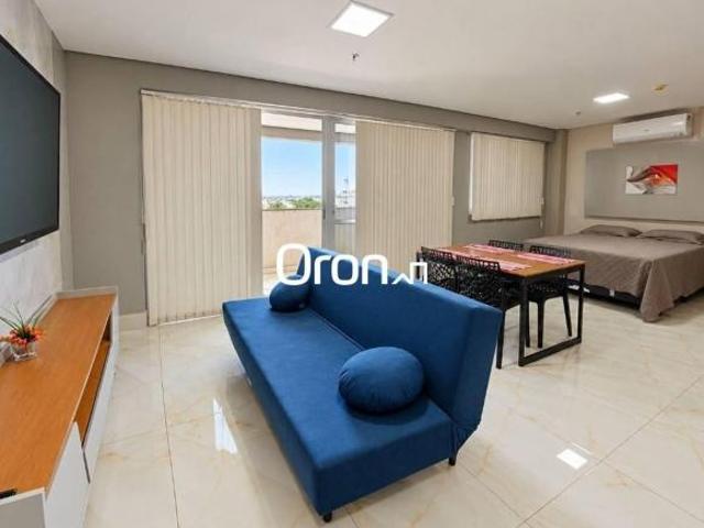 Flat mobiliado com 1 dormitório à venda, 55 m² por R$ 570.000 Jardim Goiás Goiânia/GO