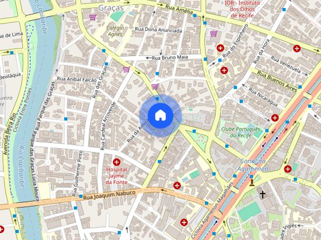Flat mobiliado nas graças – 34m² – nascente – nas graças ed. Graças studio prime