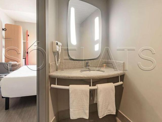 Flat mobiliado no ibis Guaíba 19m² investimento em pool hoteleiro com renda passiva