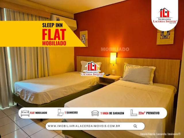 Flat Mobiliado no Sleep Inn Manaus, Próximo do Distrito Industrial, 9º Andar, 1 vaga Rotativa