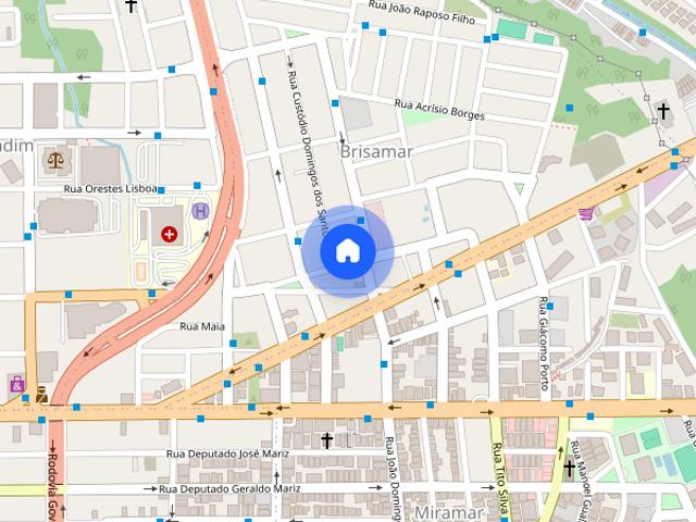 Flat Mobiliado para Locação Anual – Beira Mar de Intermares