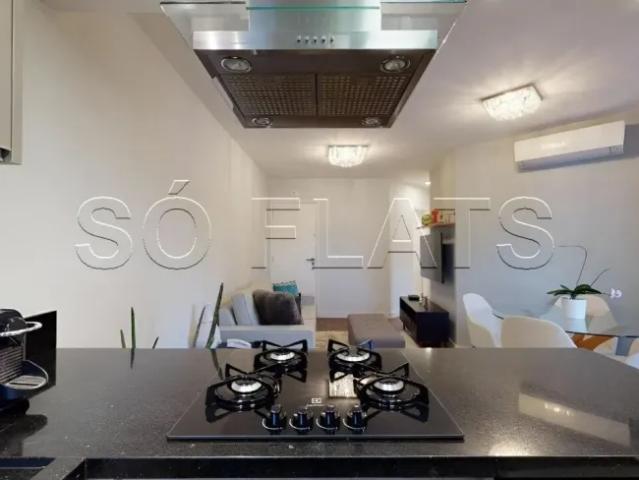 Flat no Free Flex com 80m² com 1 dormitório e 1 vaga disponível para locação no Jardim Paulista