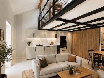 Flat One25|A — viver o espírito de loft nova iorquino no cen. 50m² Carcavelos e Parede