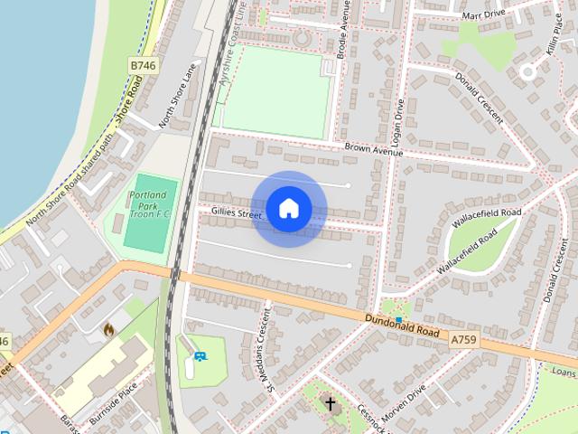 Flat A, Gillies Street, Troon, South Ayrshire
