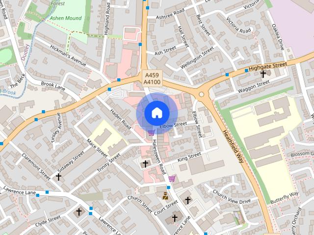 Flat Above 151 Halesowen Road, Old Hill, Cradley Heath