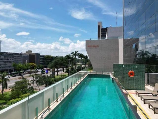 FLAT ASA SUL MOBILIADO ANDAR ALTO NASCENTE GARAGEM ACEITA FINANCIAMENTO JA RENTABILIZAND