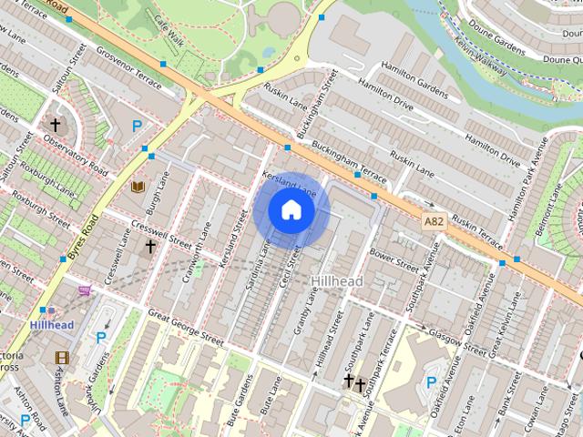Flat B/1 16 Cecil Street Glasgow G12 8RQ
