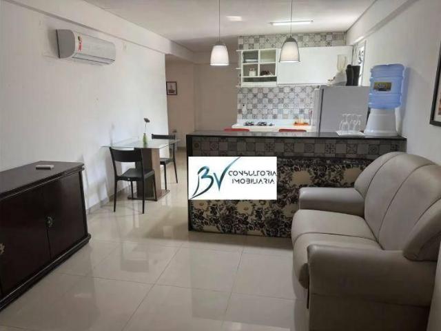 Flat Beira Mar, Mobiliado. 48 m² por R$3.000/mês Boa Viagem Recife/pe