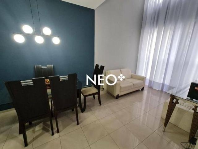 Flat com 1 dormitório à venda, 69 m² por R$ 585.000,00 Gonzaga Santos/SP