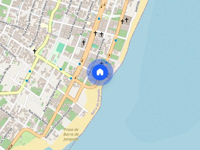 Flat com 1 quarto para alugar na Avenida Bernardo Vieira de Melo, 8338, Barra de Jangada, Jaboatão dos Guararapes