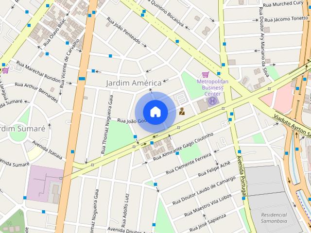 Flat com 1 quarto para alugar na Rua João Penteado, Jardim América, Ribeirão Preto