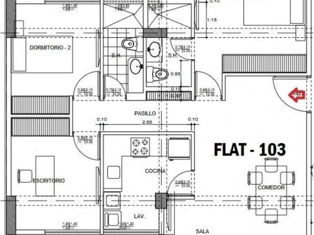 Flat con Terraza y con lindos acabados en Cerro Colorado ProxMallAqpCentr