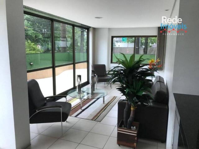 Flat de 30 m² Graças Recife, aluguel por R$ 2.900/mês