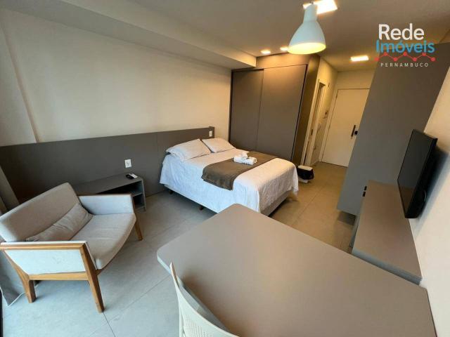 Flat de 33 m² Boa Viagem Recife, aluguel por R$ 3.500/mês