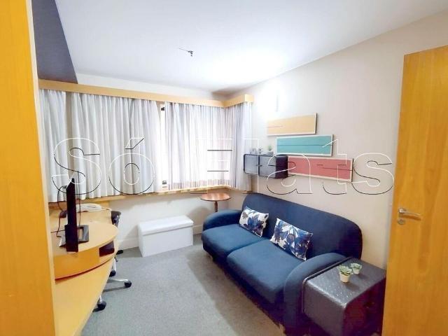 Flat Em Jardim Paulista, São Paulo/sp de 43 m² 2 Quartos Para Locação R$3.454,00/mes