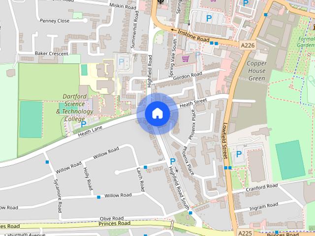Flat H Moatfield House,Highfield Road,Dartford