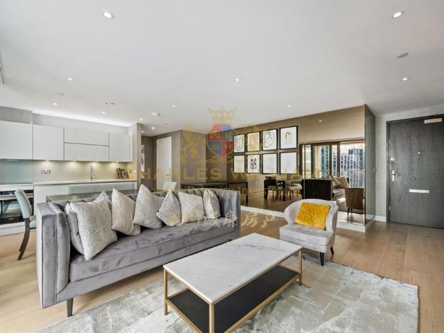 Flat, Heritage Tower, East Ferry Road, London