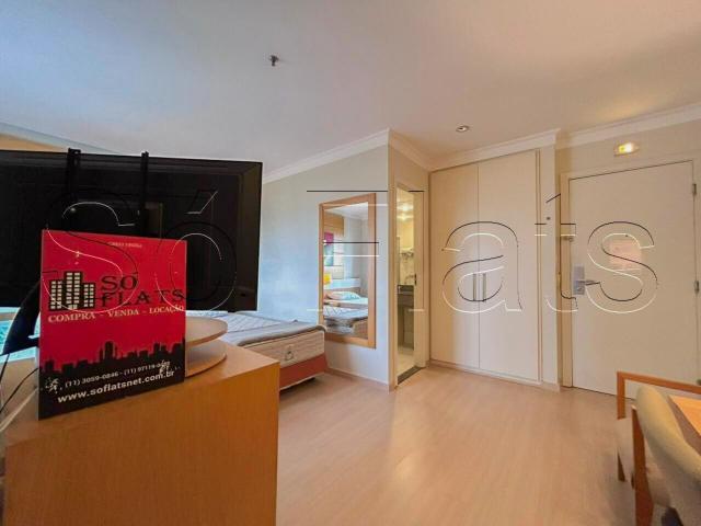 Flat para alugar com 1 quarto e 25 m² por R$ 4.140/mês