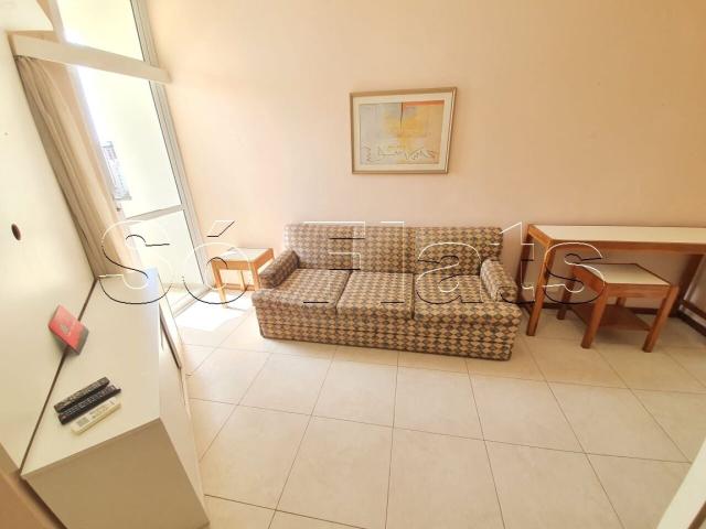 Flat para alugar com 1 quarto e 35 m² por R$ 1.600/mês