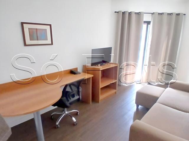 Flat para alugar com 1 quarto e 36 m² por R$ 2.132/mês