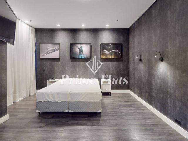Flat para alugar com 1 quarto e 36 m² por R$ 4.200/mês