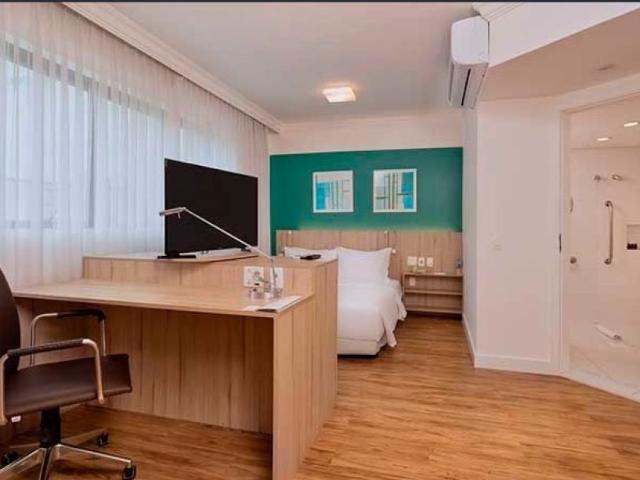 Flat para alugar com 1 quarto e 32 m² por R$ 3.000/mês