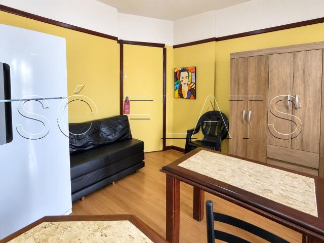 Flat para alugar com 1 quarto e 32 m² por R$ 1.848/mês