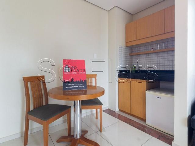 Flat para alugar com 1 quarto e 32 m² por R$ 2.600/mês