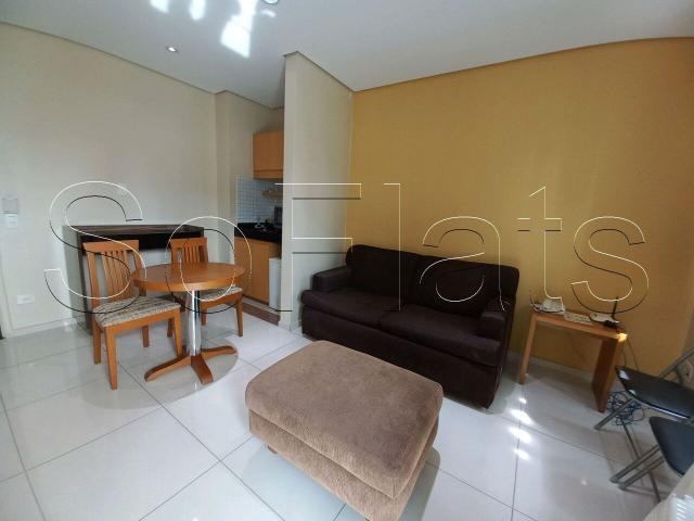 Flat para alugar com 1 quarto e 32 m² por R$ 2.600/mês