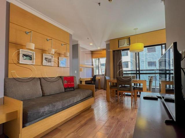Flat para alugar com 1 quarto e 42 m² por R$ 3.972/mês