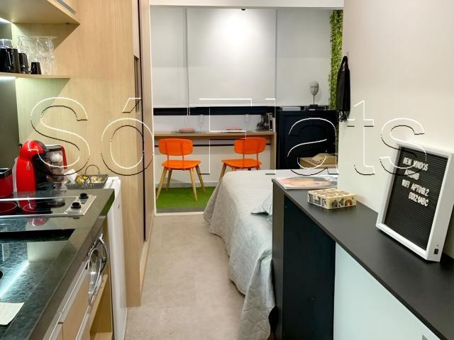 Flat para Aluguel com 1 quartos, 25 m² por R$ 2.988