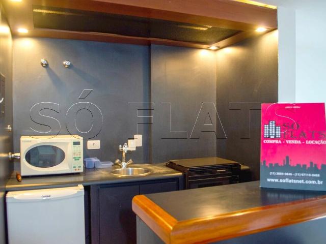 Flat para Aluguel com 1 quartos, 38 m² por R$ 3.257