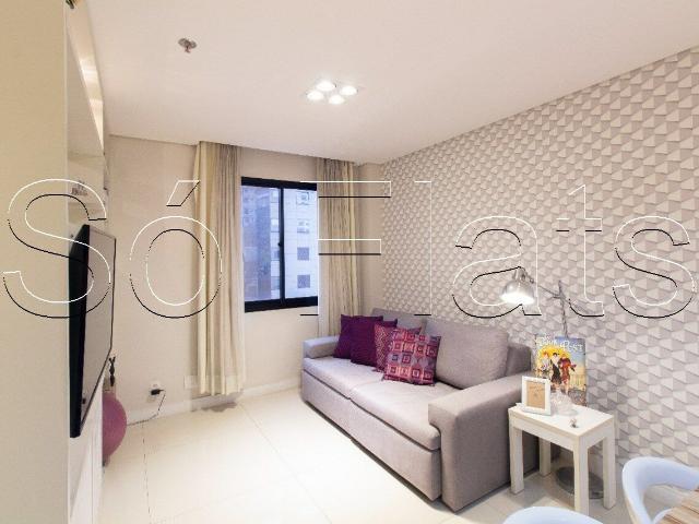 Flat para Aluguel com 1 quartos, 30 m² por R$ 5.832