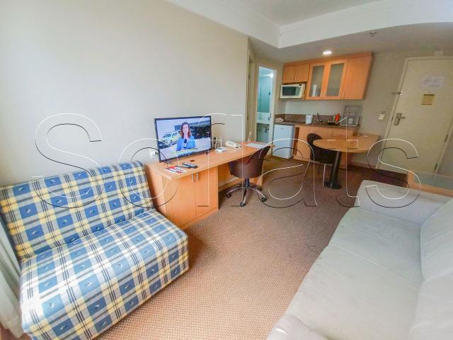 Flat para Aluguel com 1 quartos, 32 m² por R$ 3.450