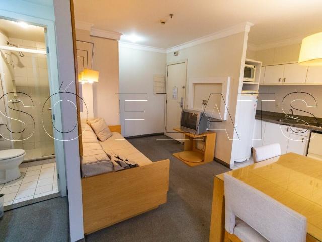 Flat para Aluguel com 1 quartos, 44 m² por R$ 3.697