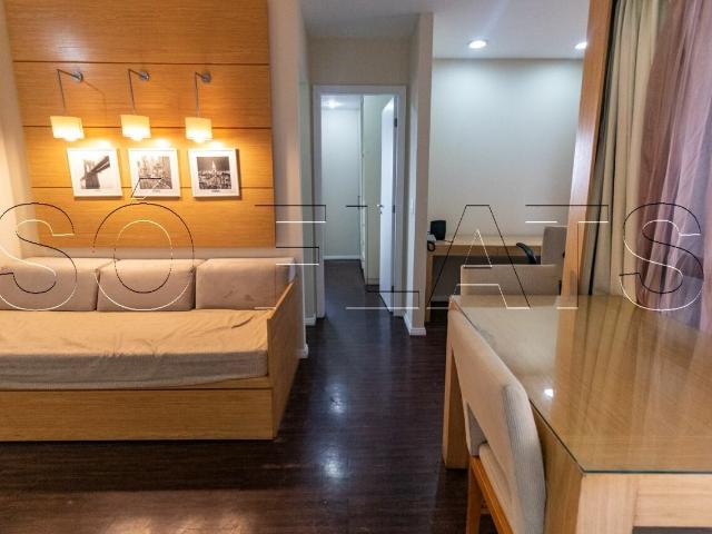 Flat para Aluguel com 1 quartos, 44 m² por R$ 3.297