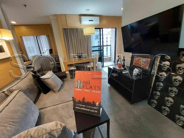 Flat para Aluguel com 1 quartos, 44 m² por R$ 4.650