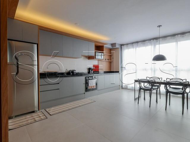 Flat para Aluguel com 1 quartos, 46 m² por R$ 4.270