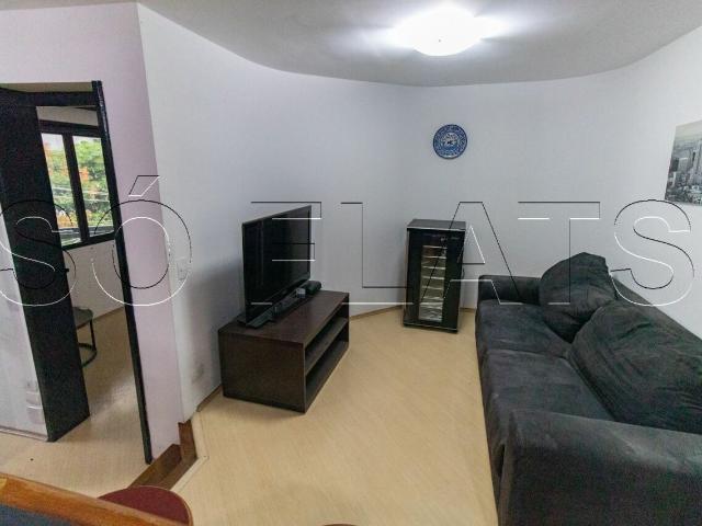 Flat para Aluguel com 1 quartos, 48 m² por R$ 2.700