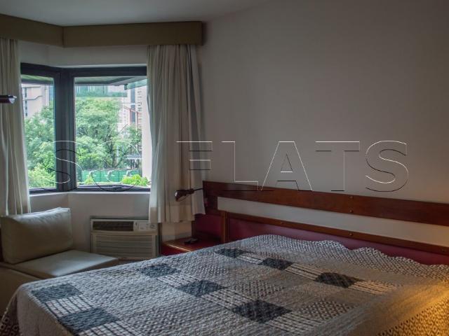 Flat para Aluguel com 1 quartos, 48 m² por R$ 2.800
