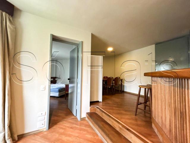 Flat para Aluguel com 1 quartos, 48 m² por R$ 2.820