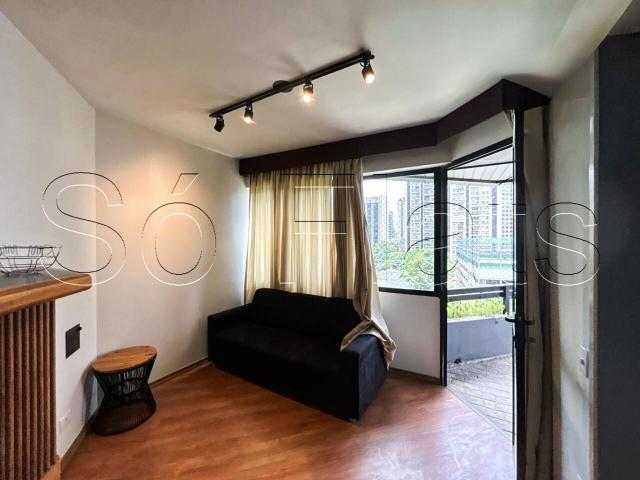 Flat para Aluguel com 1 quartos, 48 m² por R$ 2.820
