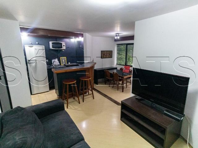 Flat para Aluguel com 1 quartos, 48 m² por R$ 2.900
