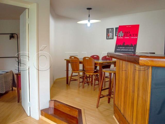 Flat para Aluguel com 1 quartos, 40 m² por R$ 4.367