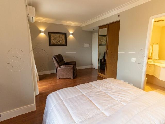Flat para Aluguel com 1 quartos, 54 m² por R$ 3.500
