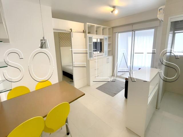 Flat para Aluguel com 1 quartos, 57 m² por R$ 7.000